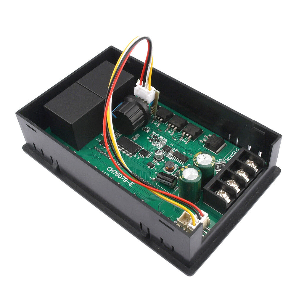 DC10-55V 40A Smart Backlight DC Motor Speed Controller Governor Forward Reverse