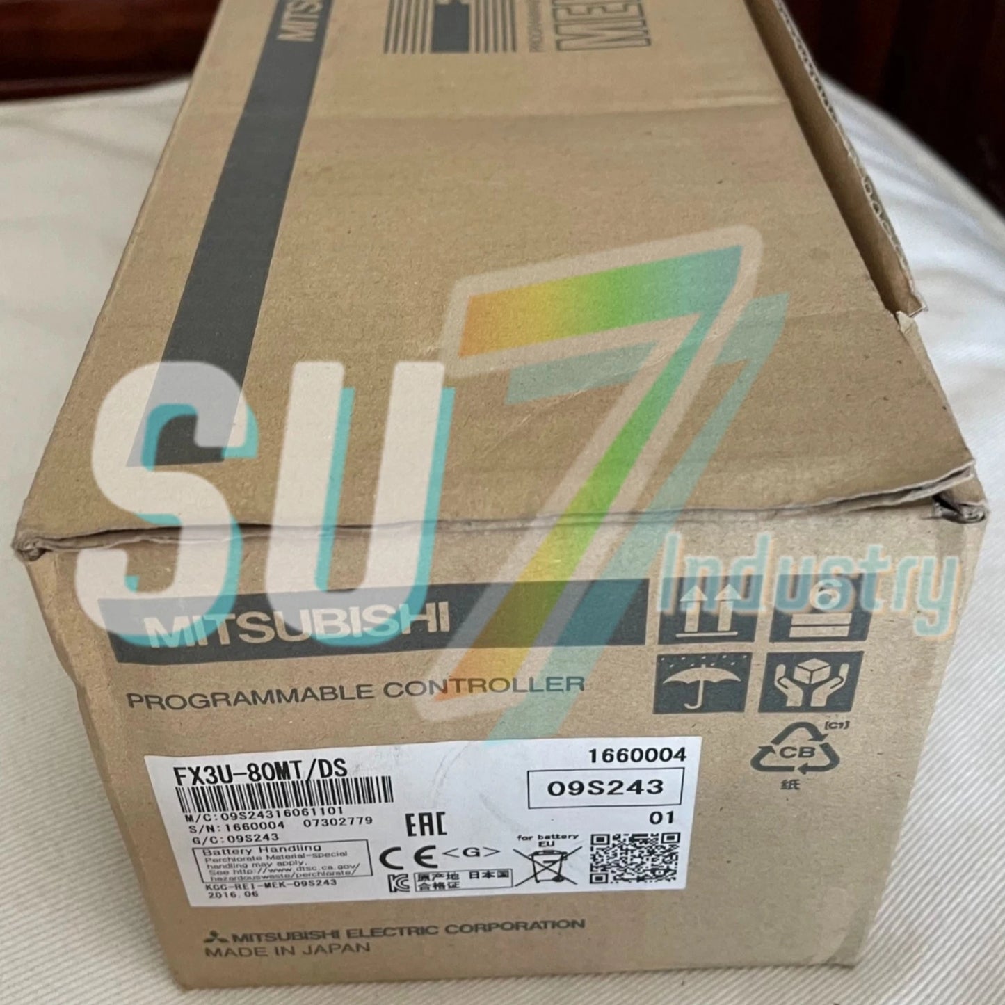 Mitsubishi FX3U-80MT/DS PLC module FX3U-80MT-DS#1pcs