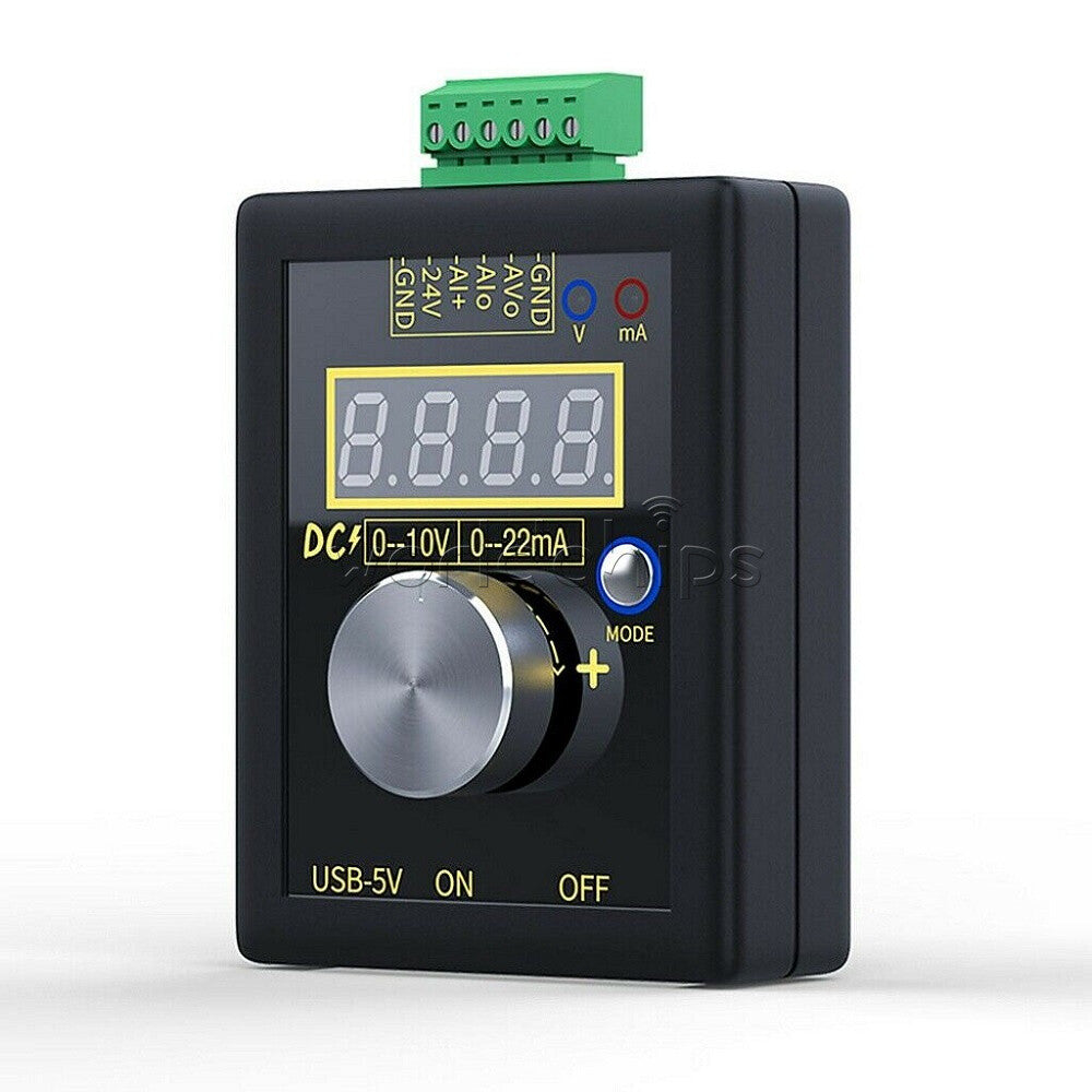 Digital 4-20mA 0-10V Voltage Signal Generator 0-20mA Current Transmitter