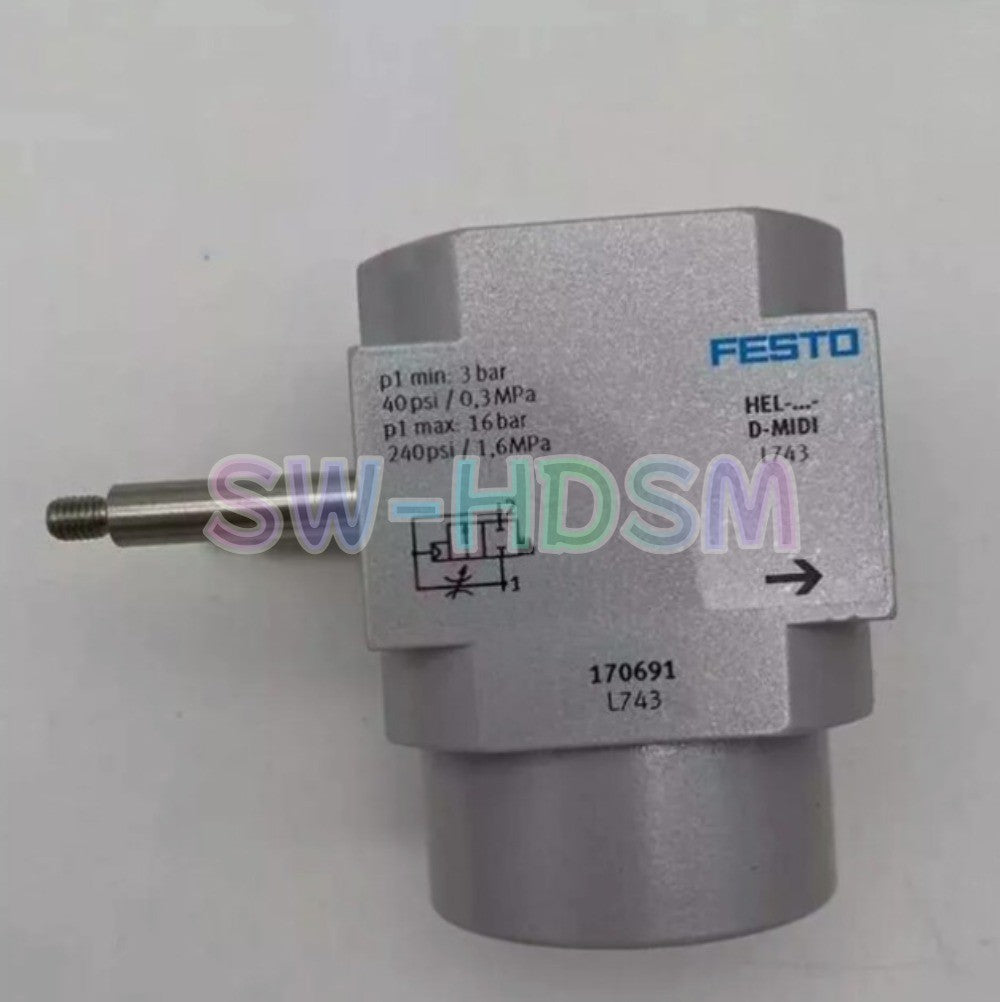 1PCS  for Festo Solenoid Valve HEL-D-MIDI 170691 Freight Free
