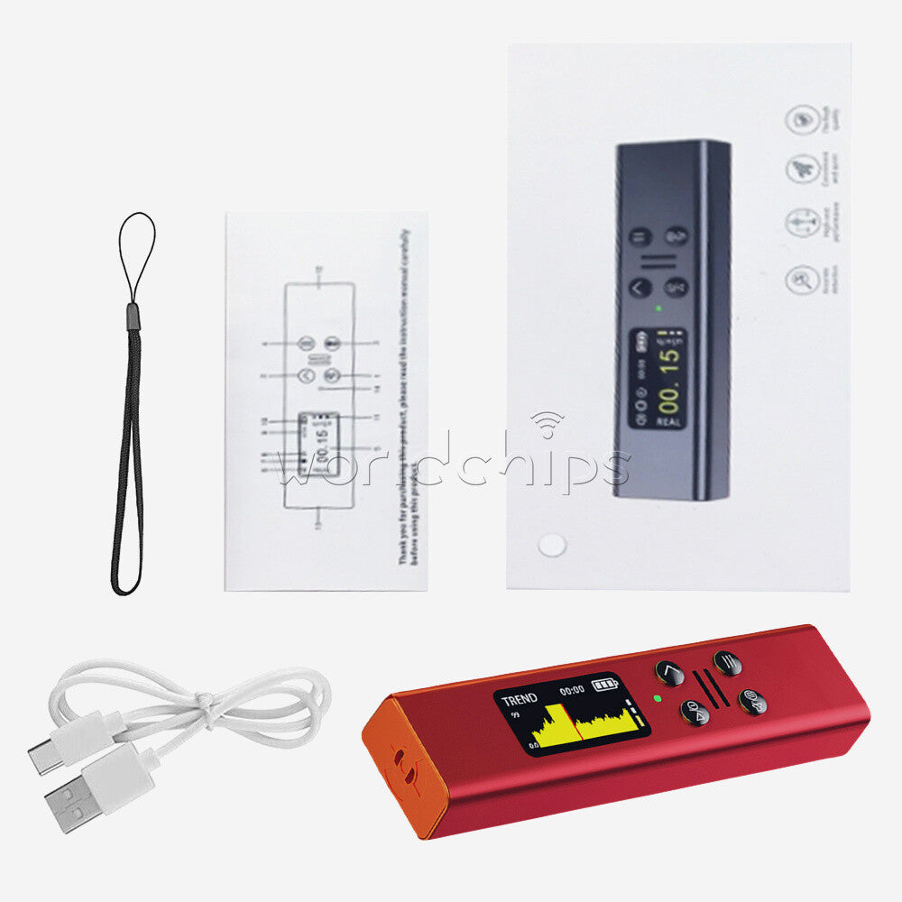 Digital Electromagnetic Radiation Detector Tester Geiger Counter For X/γ/β-ray