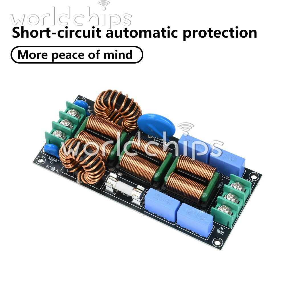 AC110-250V 4level Audio Power Supply EMI Electromagnetic Interference filter 16A