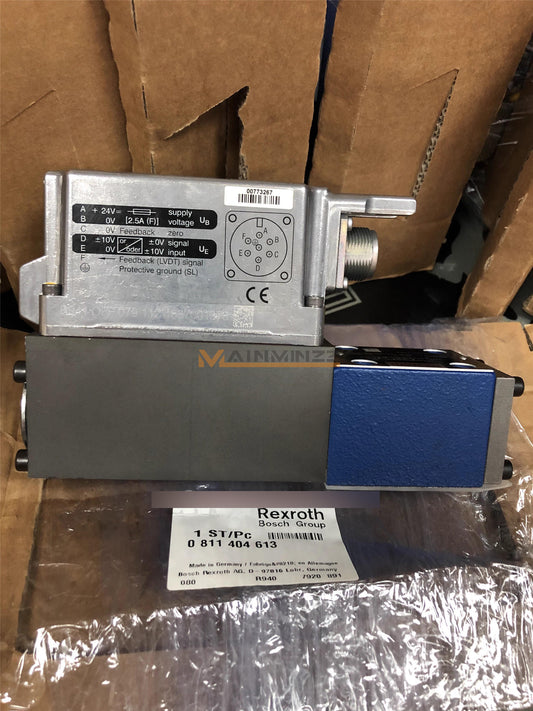 1PC  Rexroth 0811404613 4WRPEH6C4B40L-2X/G24K0/A1M Proportional valve