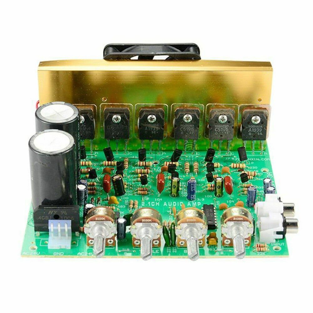 Audio Amplifier Board 2.1 Channel 240W High Power Subwoofer Amplifier Board