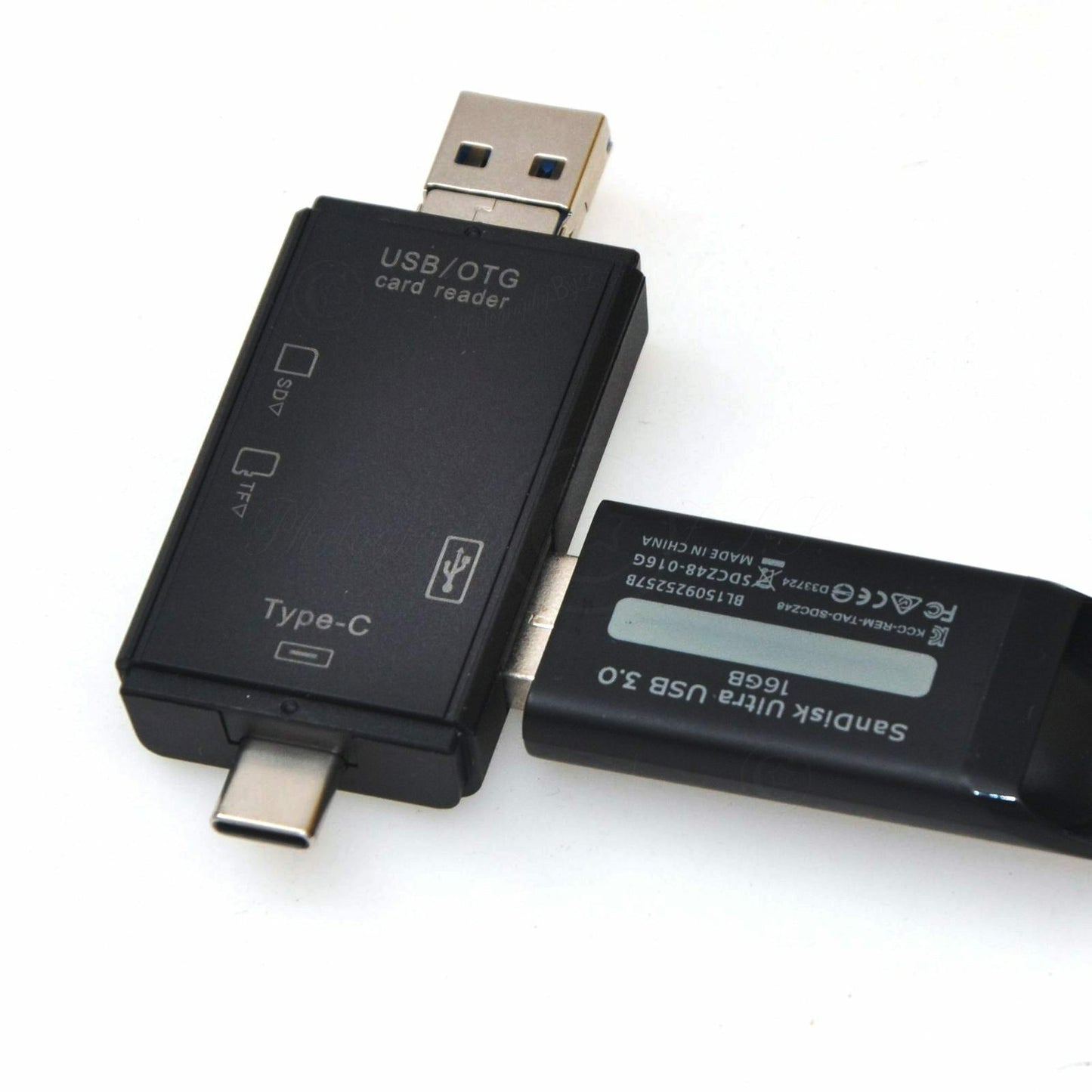 4in1 Micro USB/Type-C/USB Host OTG SD/TF Card Reader Camera Easy Share Transfer
