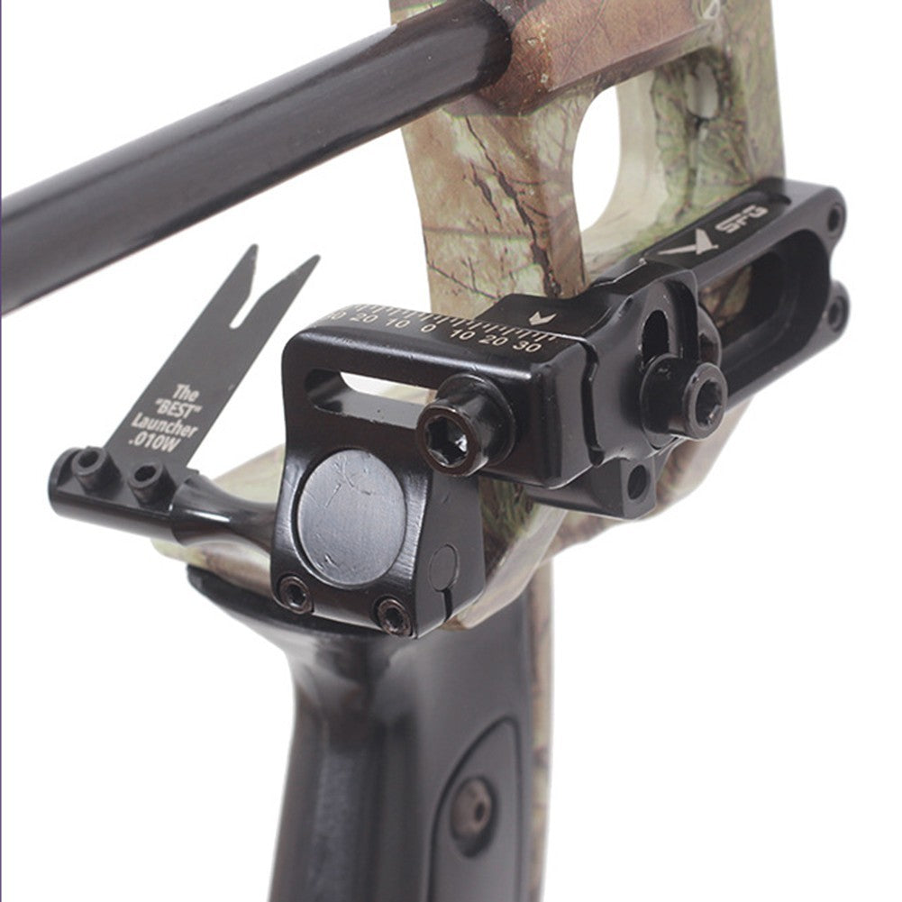 Strong Arrow Rest Rest Steel Plate 7*6.5*1.8cm 86.2g Aluminum Alloy Black