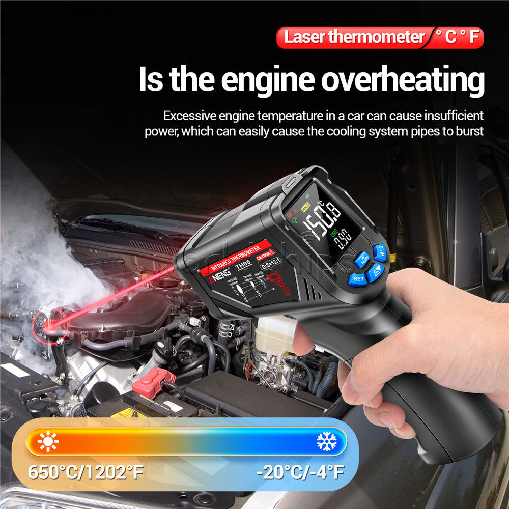 TH05 Industrial Infrared Laser Thermometer Non Contact Temperature Gun  20-650 ℃
