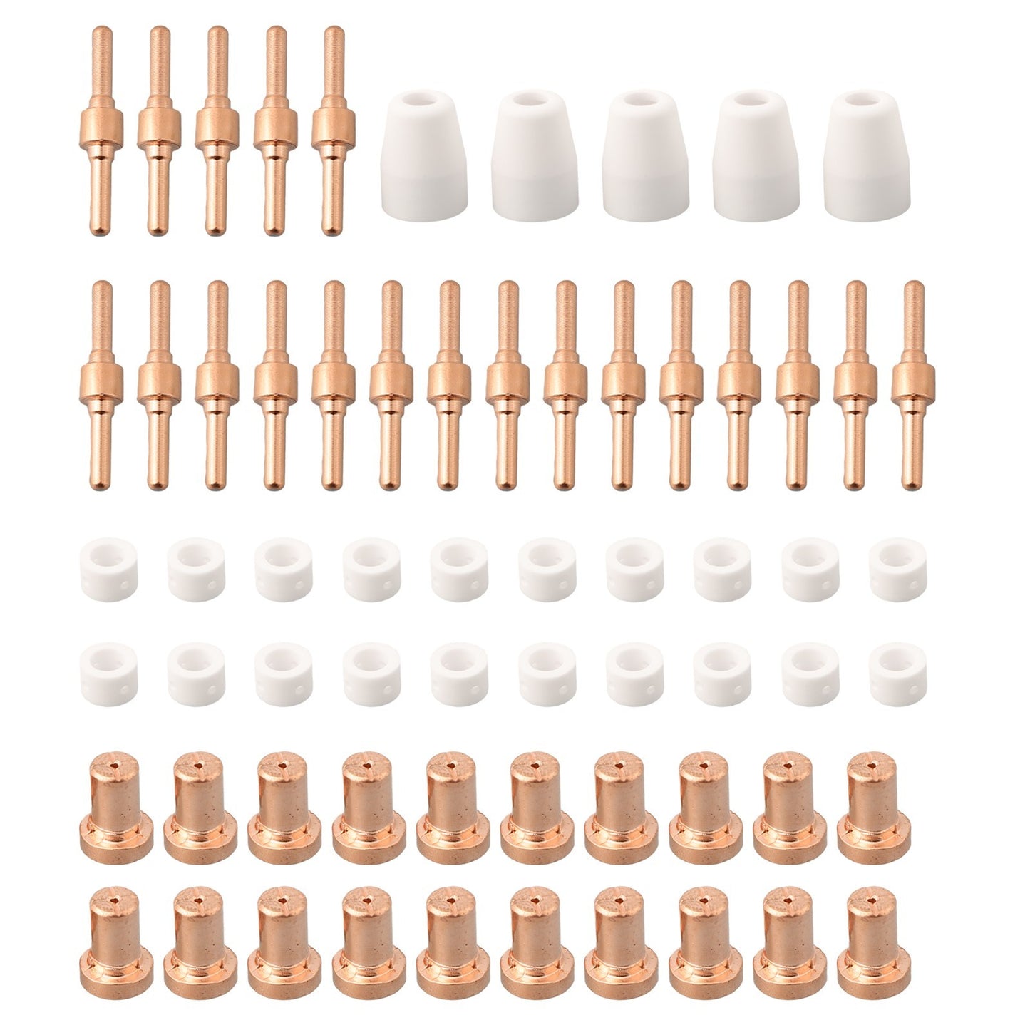 65pcs Welding accessories CUT30-50 Plasma Cutter Consumables For Parkside