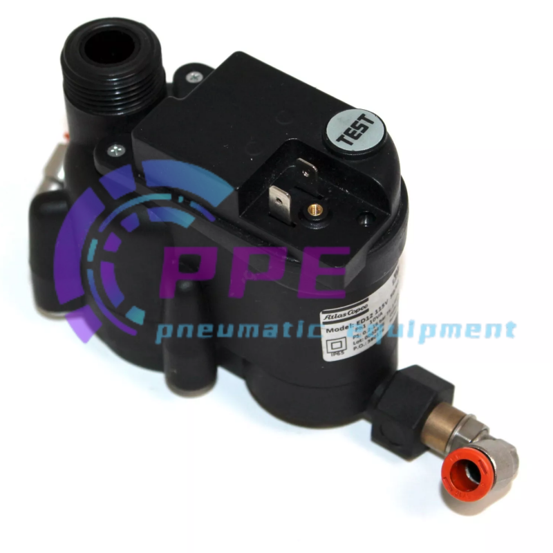 1624295080 Drain Valve for Atlas Copco Compressor ED12 115V G3/4 1624-2950-80