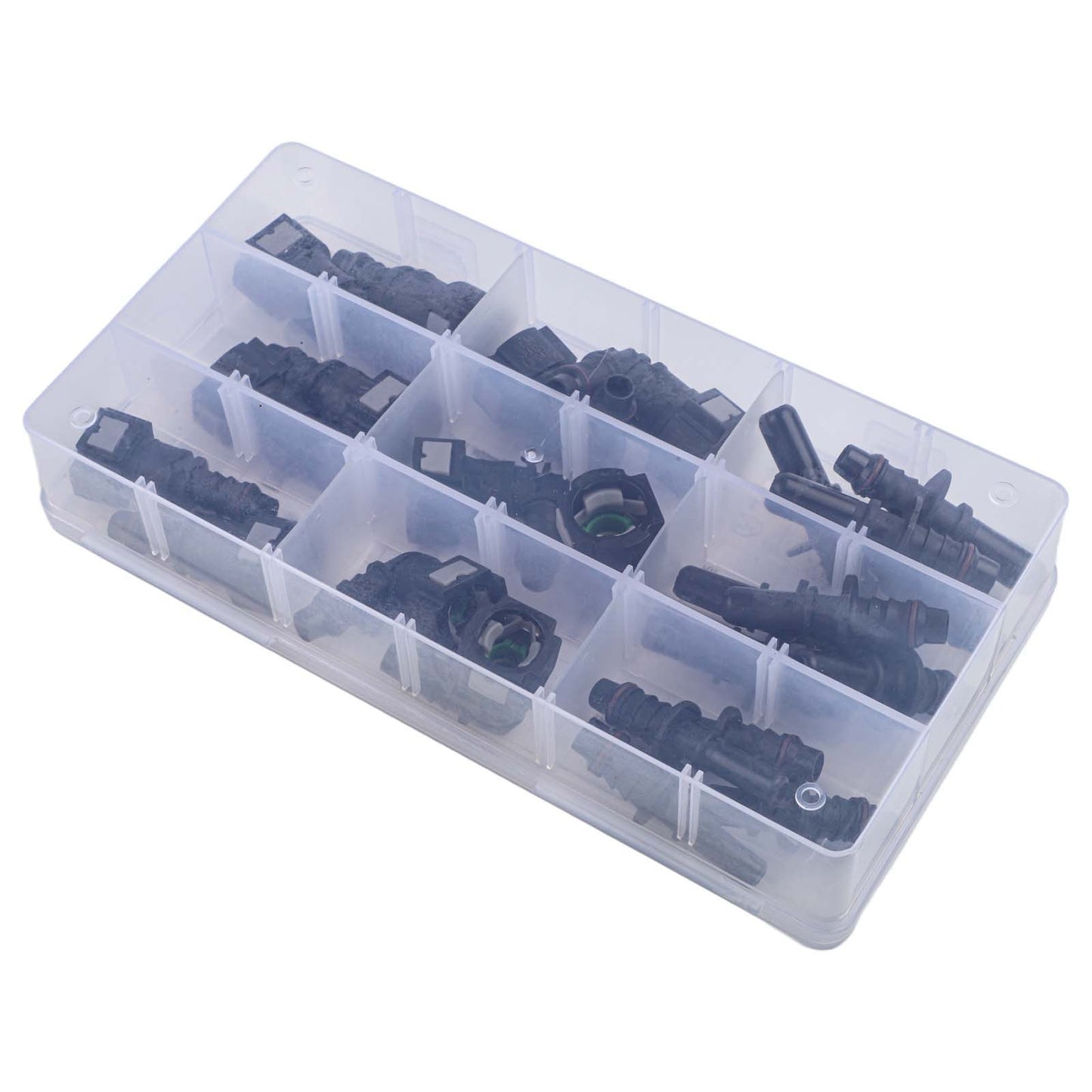 Diesel Fuel Line Quick Connector Repair Kit 24PCS Fuel Hose Snap Fit Connectors
