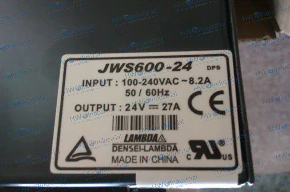 1/piece JWS600-24 TDK Rail Switching Power Supply