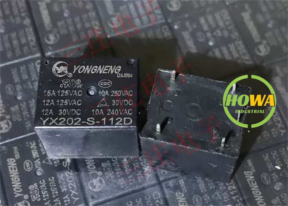 10/pieces  YONGTENG Power Relay 5-pin YX202-S-112D 12VDC Group Conversion