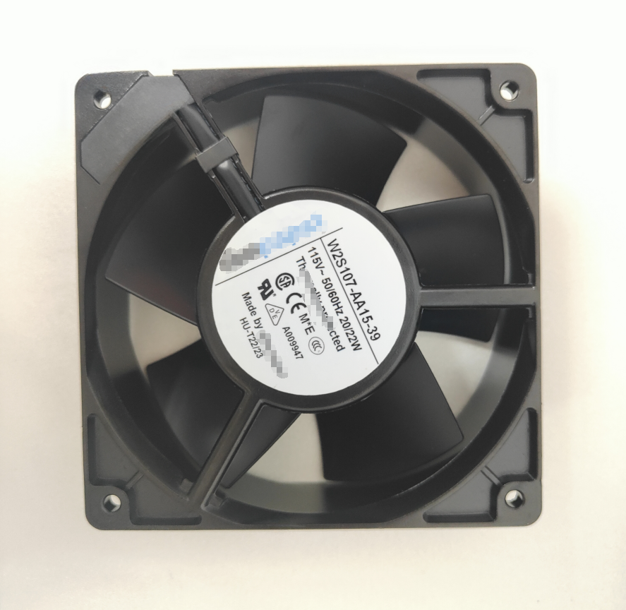 1/piece  W2S107-AA15-39 115V 20W 12CM Equipment Axial Flow Cooling Fan