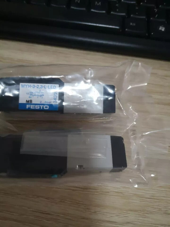1pcs For Festo MYH-3-2,3-L-LED 34301 Solenoid Valve