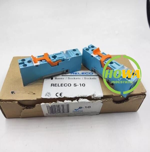 Box/10Pcs RELECO S-10 S10 for C10-A10X Series Relay Base