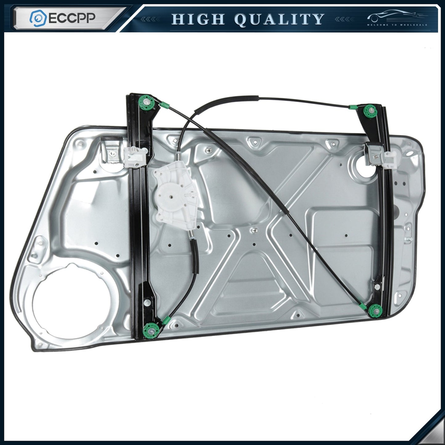 For 2003-2010 VW Beetle Front Left Power Window Regulator Without Motor
