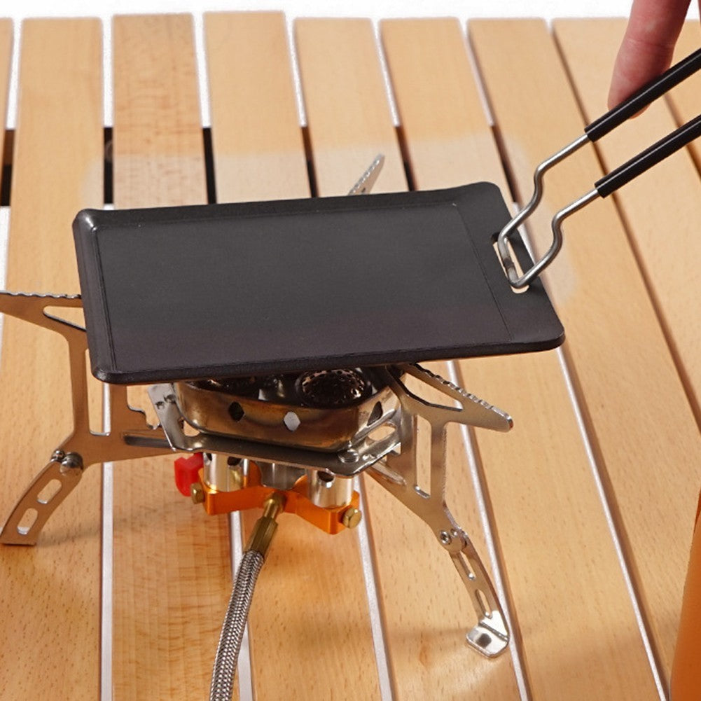 Lightweight and Easy to Carry Single Camping NonStick Frying Pan Plate