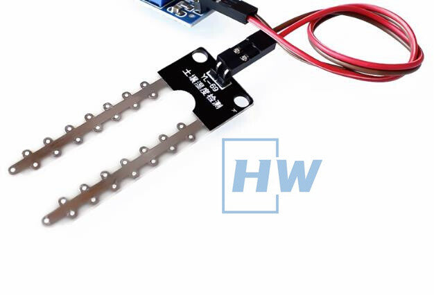5PC Soil Moisture Meter Detection Module Robot Intelligent Car Soil Sensor
