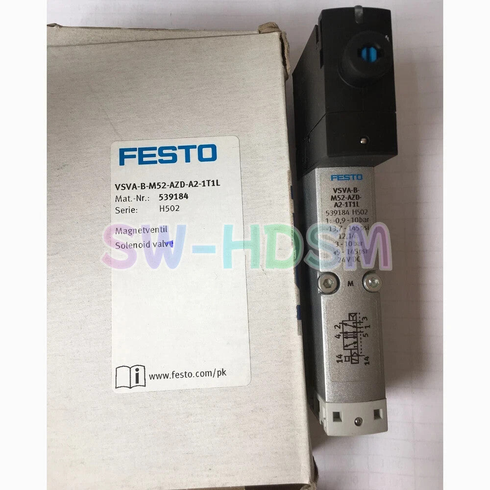 1PCS  For FESTO VSVA-B-M52-AZD-A2-1T1L 539184 Solenoid Valve freight free