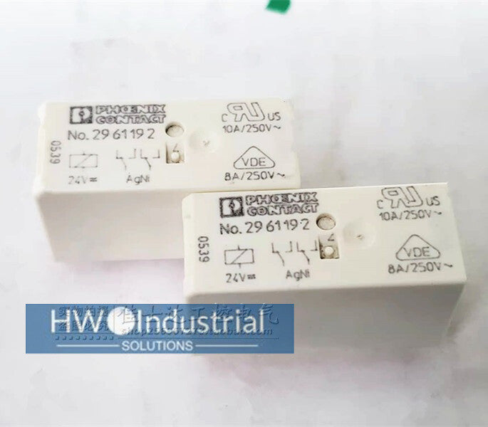 2pc  No.2961192 24VDC PHCENIX CONTAC Power Relay 2961192 8A250V 8-pin
