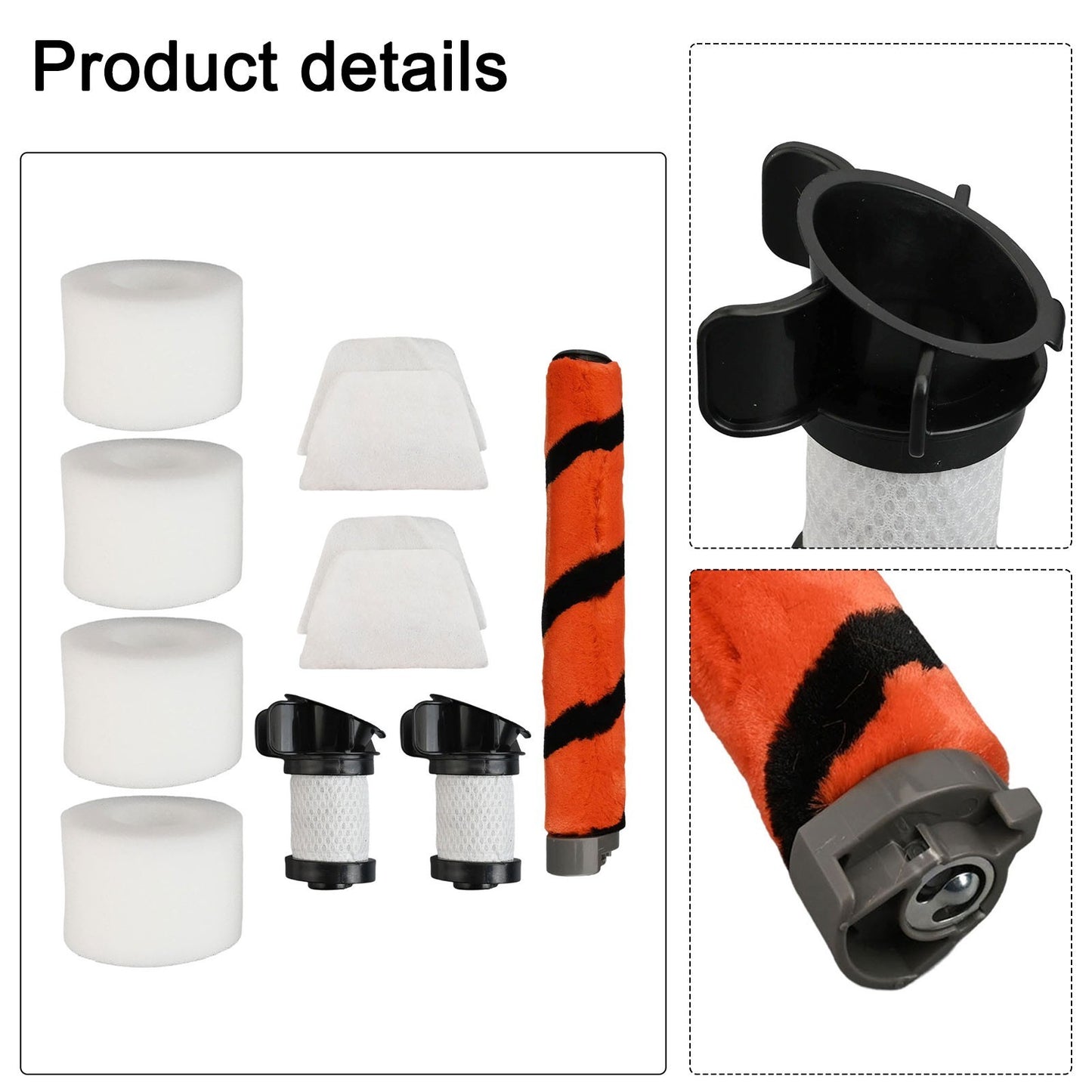 For Shark Vacuum Cleaner Brush Rollers for DuoClean Models IF200UKT IF200 IF250