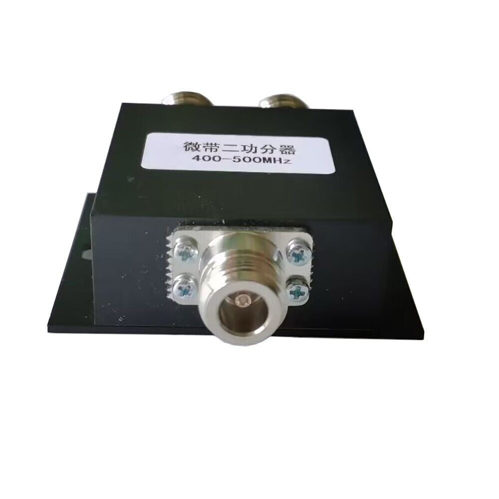 UHF Band 2 Two Way Radio Repeater Antennas Power Splitter 400-500MHz N Female