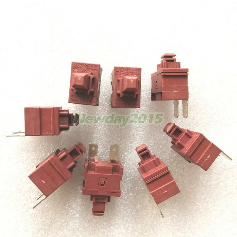 1pcs NOVA KAN-L5 Power Switch Push Button ON OFF T120 7.5A 250VAC 2Pin
