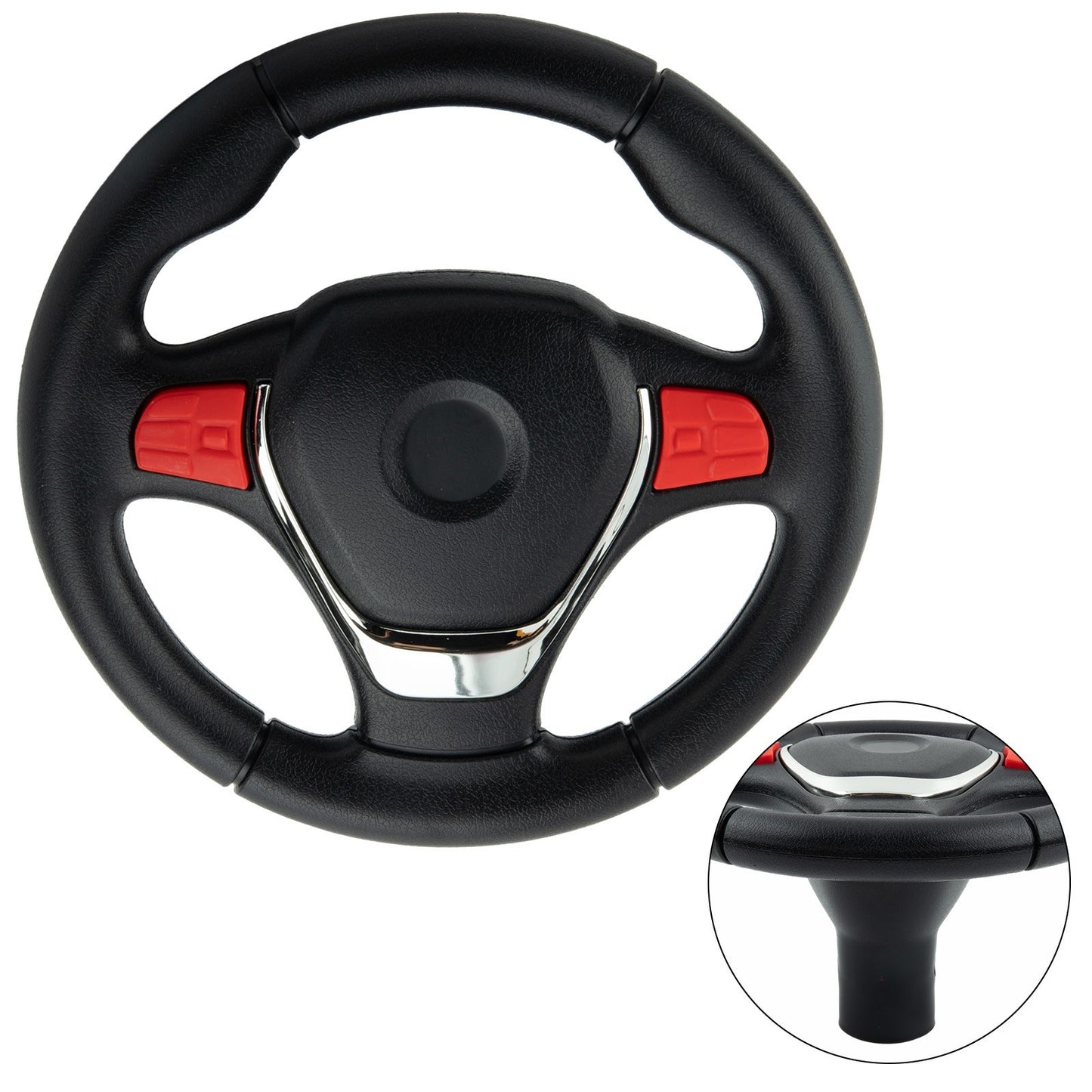 Steering Wheel For Electric Car Plastic/metal Portable S2388/S2588/S9088