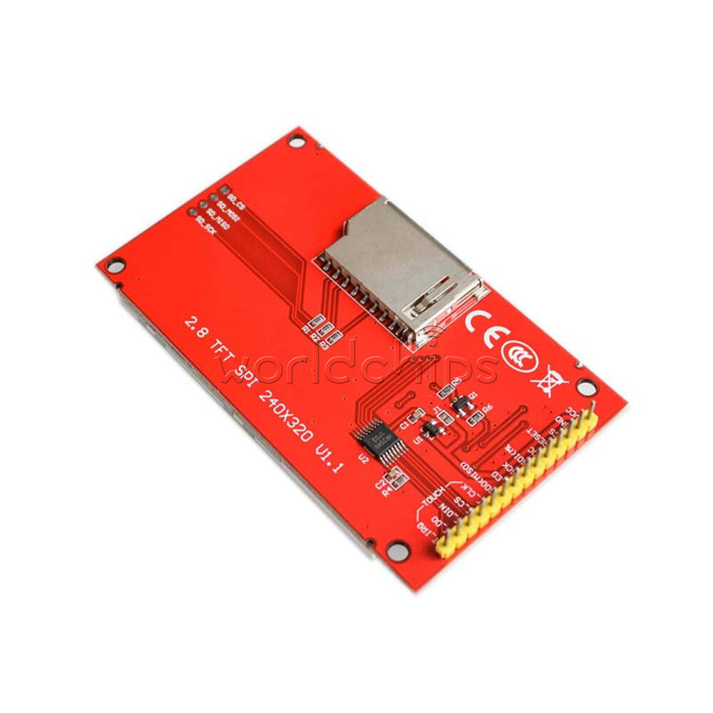 3.2" Inch 320*240 SPI Serial TFT LCD Module Display Screen ILI9341 Touch Panel