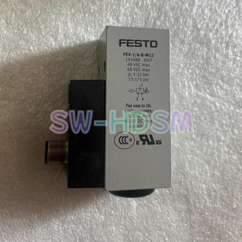 1PCS   Festo 192488 PEV-1/4-B-M12 Pressure Switch Freight Free