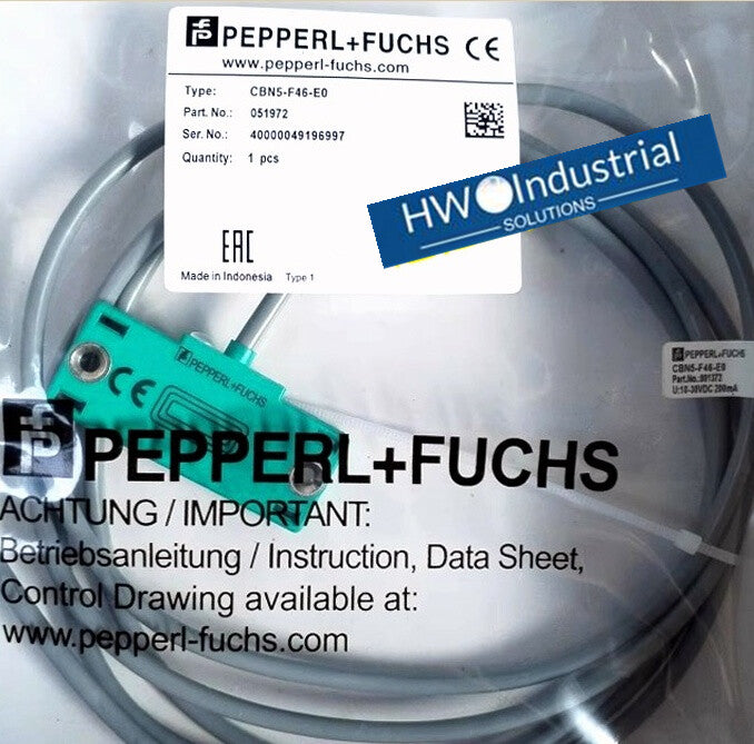 1PCS P+f Capacitive Proximity Switch CBN2-F46-E0 CBN2-F46-EO Sensor