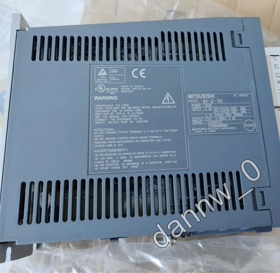 MITSUBISHI MR-J3-70A AC Servo Drive Amplifier free fast shipping#P