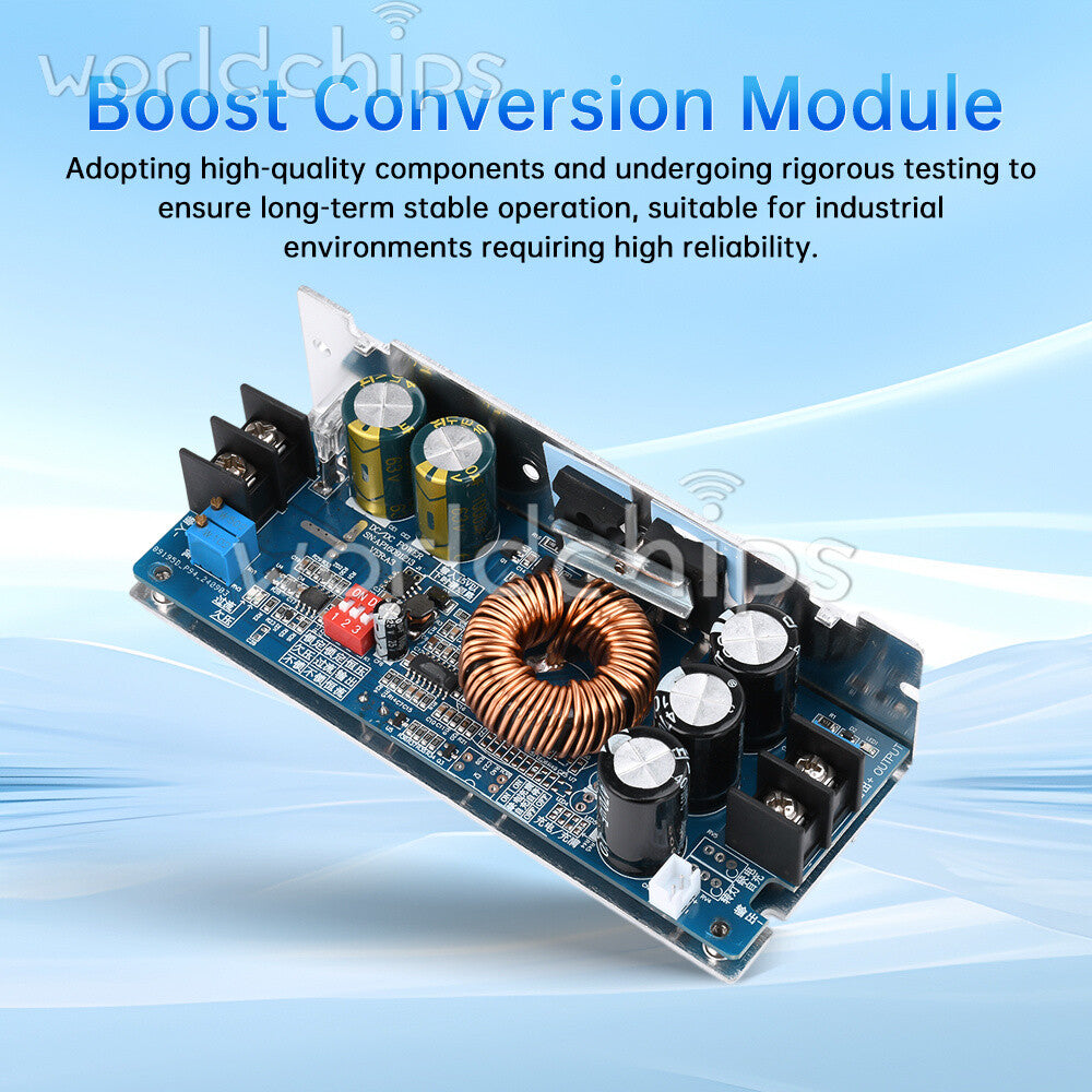 500W 20A DC-DC Boost Converter Constant Voltage and Current Power Supply Module