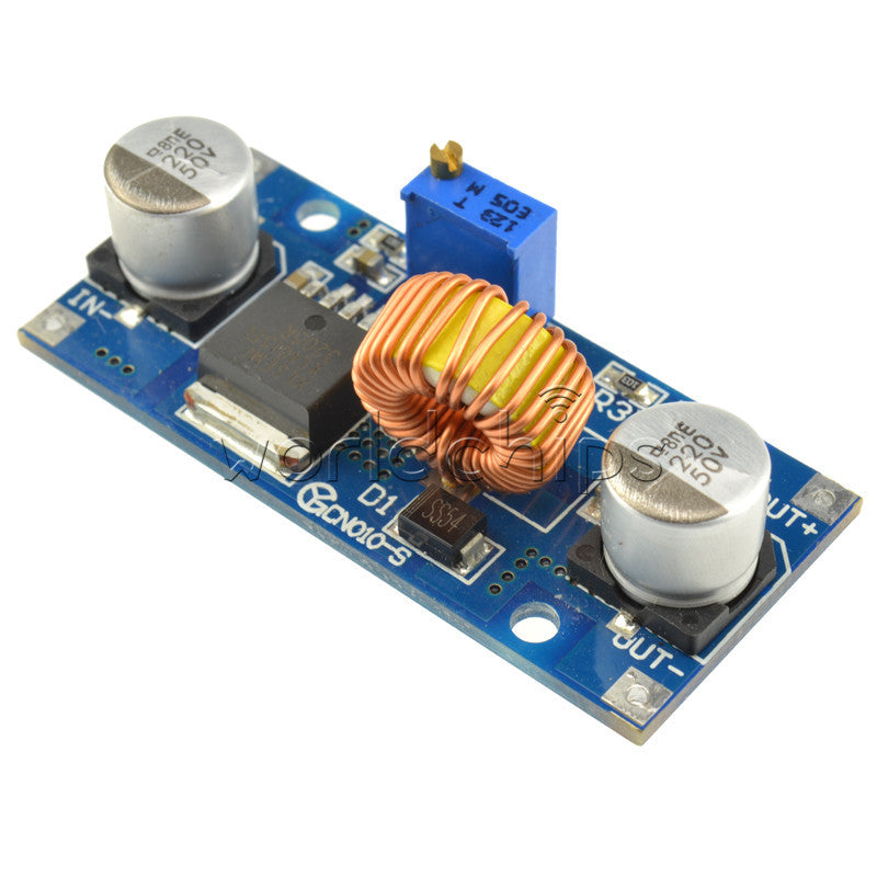 10pcs XL4015 DC-DC 4V-38V to 1.25V-36V 5A Step Down Power Supply Buck 24V 12V 5V