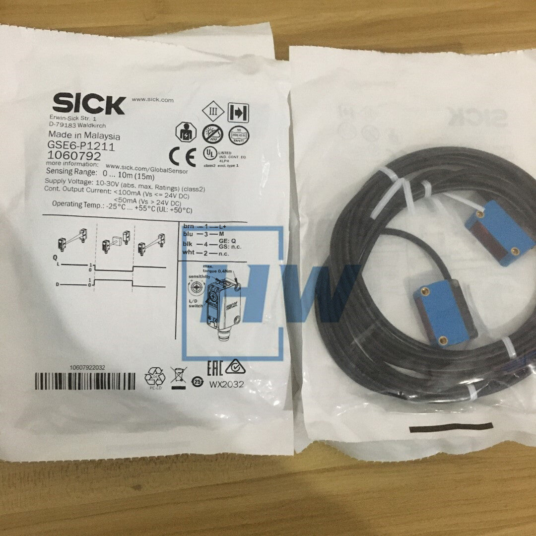 1PC  Reflector Photoelectric Switch Sensor 1060792 GSE6-P1211