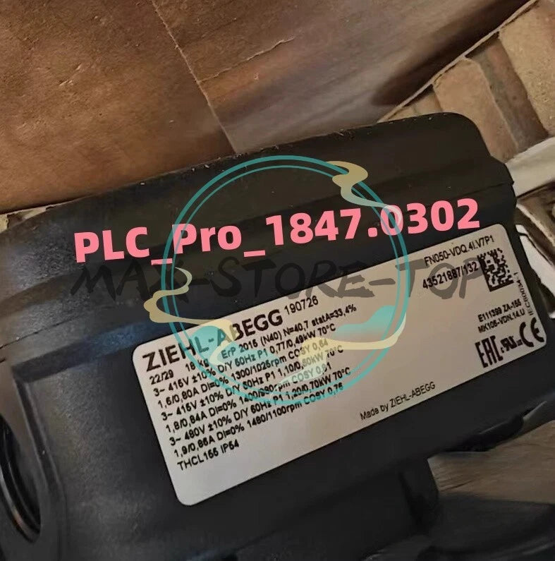 1PCS   Ziehl-abegg FN050-VDQ.4I.V7P1 Fan 400V Fast delivery