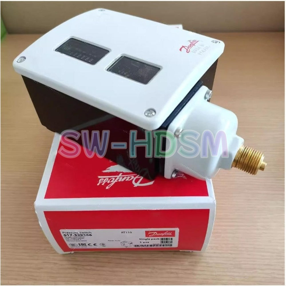 1PCS  for Danfoss 017-529166 (RT110) Pressure Switch Freight Free
