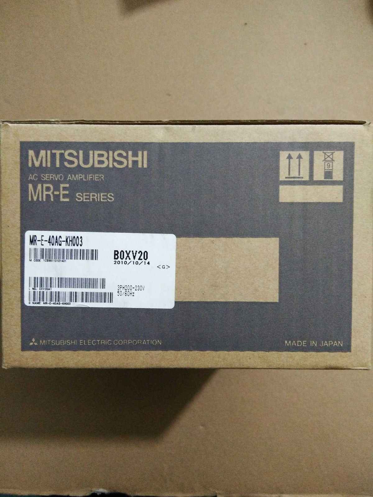 1pcs For MITSUBISHI AC SERVO DRIVER MR-E-40AG-KH003