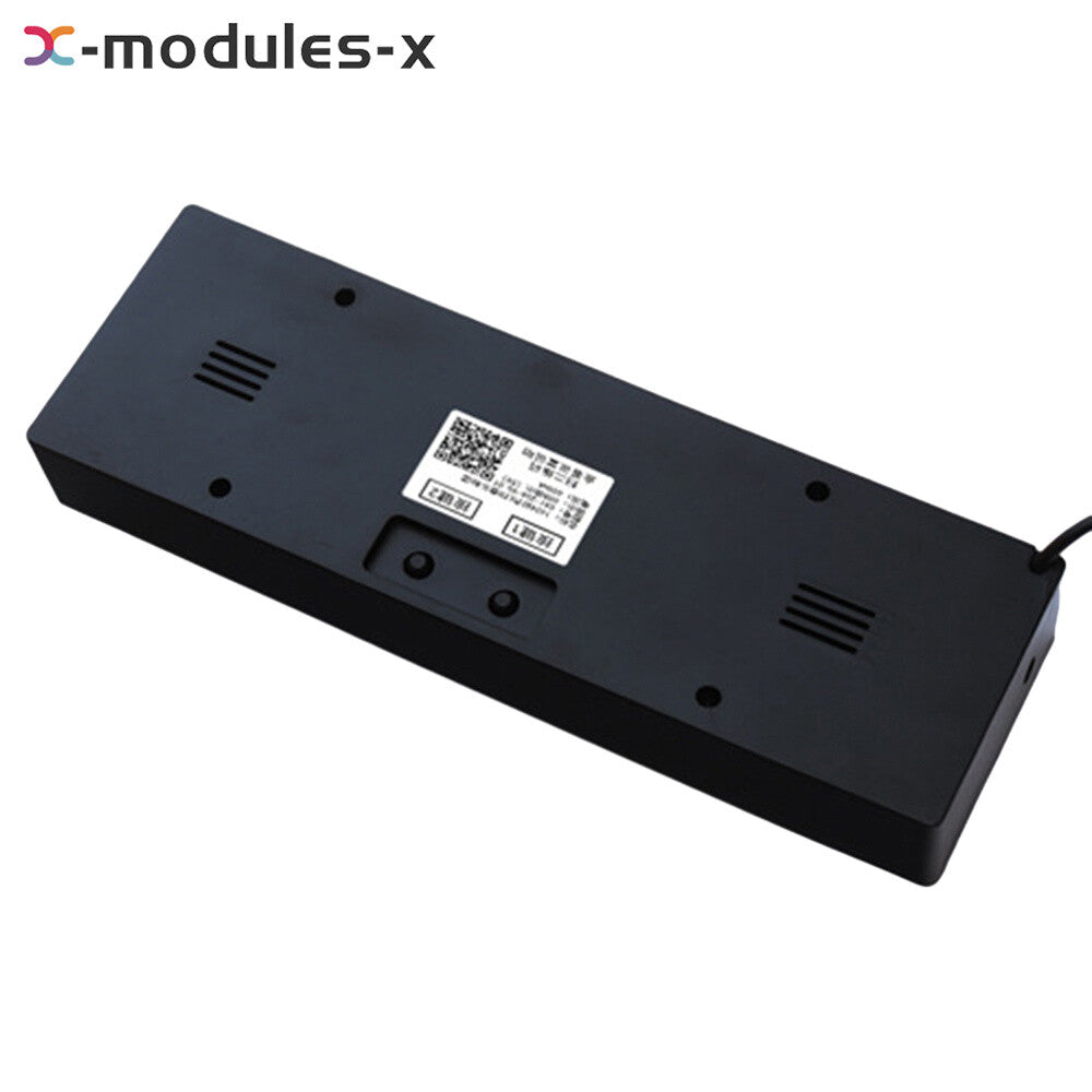 LED Light Music Spectrum Clock Voice Rhythm Car Audio Level Indicator VU Meter