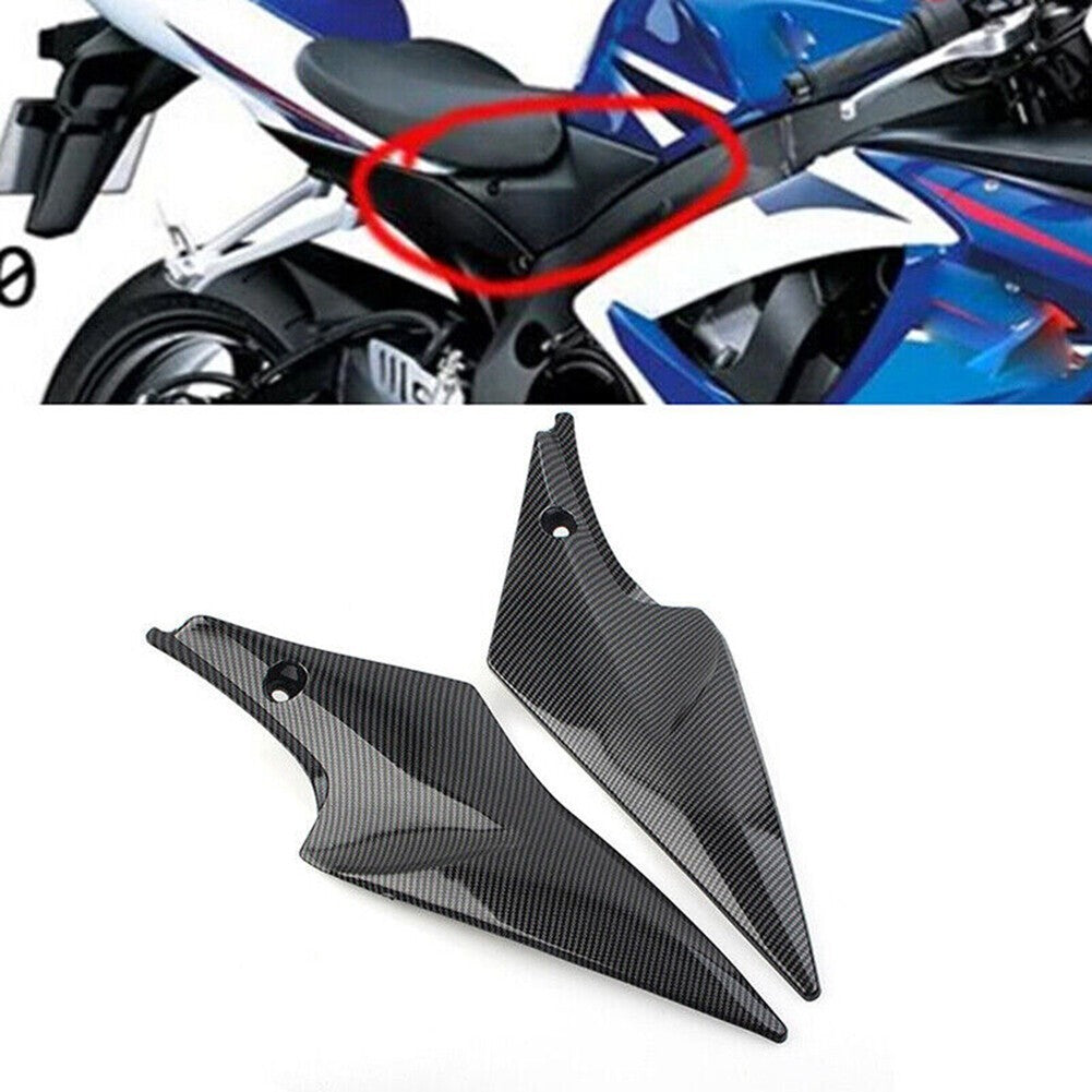 Carbon Fiber Tank Side Cover Fairing for Suzuki GSXR600 750 K6 2006 2007