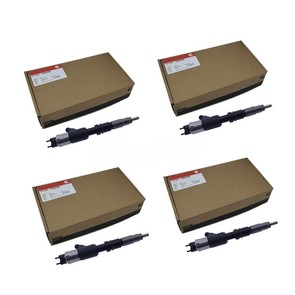4PCS 5344766 Fuel Injector Diesel for Cummins ISF3.8 QSF3.8 ISB4.5 295050-2200