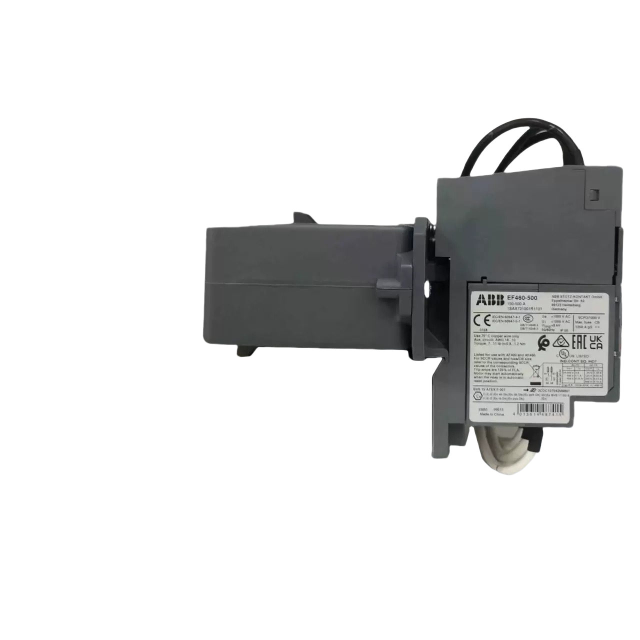 1/piece  ABB Contactor Thermal Overload Relay EF460-500 150-500A