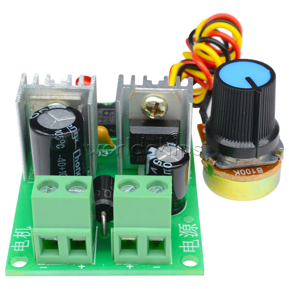 5x 3A 12V~36V 500KHz Pulse Width PWM DC Motor Speed Regulator Controller Switch