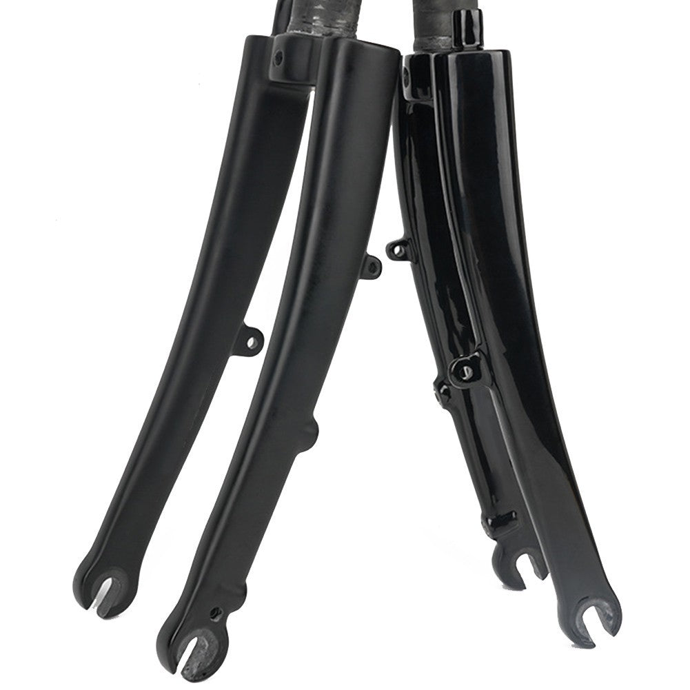 74MM Lightweight Carbon Bike Fork Perfect for Road Touring Foldable Bikes