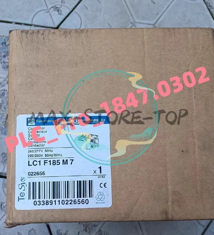 1PCS  Schneider LC1-F185M7 Contactor LC1 3Pole 180A 100kW 220VAC LC1F185M7