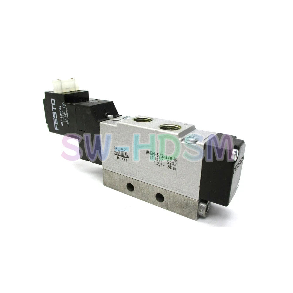 1PCS  For FESTO MEH-5/2-1/8-B 173127 Solenoid Valve freight free
