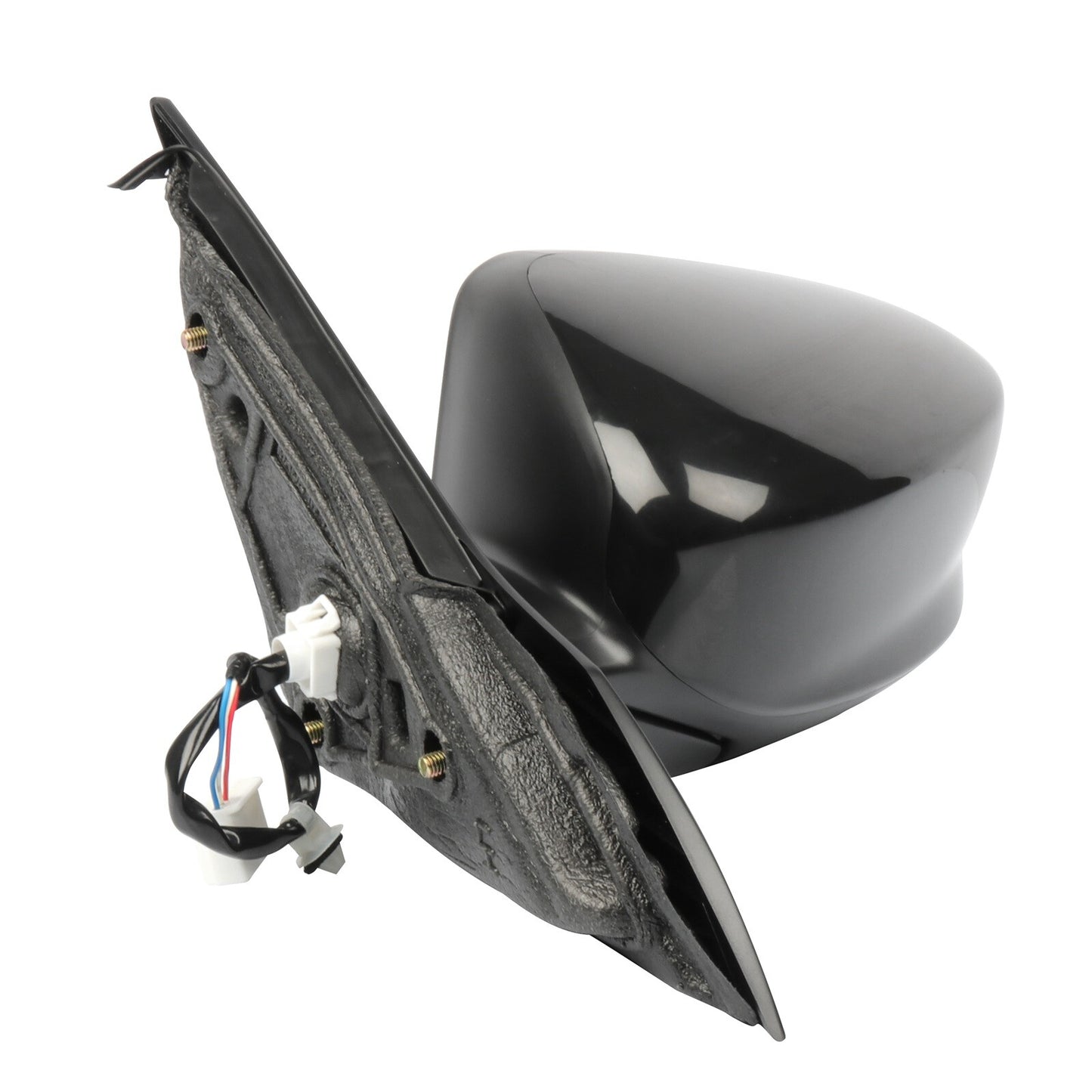 Power Mirror Convex For 2013-2017 HONDA ACCORD Driver Side Black Foldaway