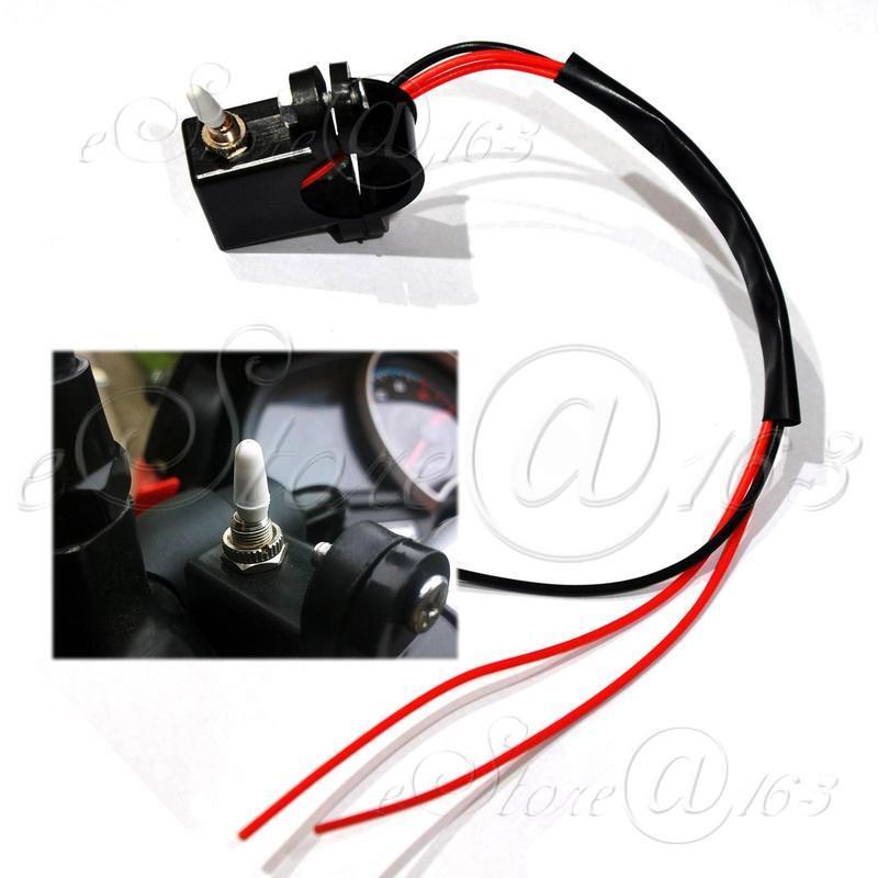Dia 22mm Double Flash /Turn Signal Lamp Warning Switch For Motor Motorcycle-C
