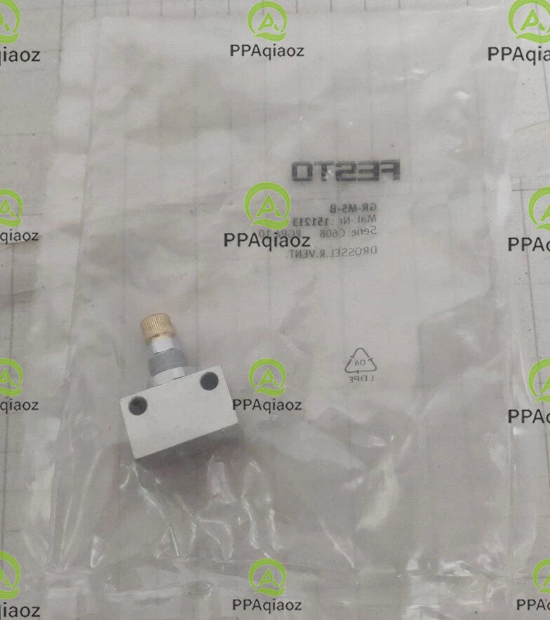 1PC  FESTO GR-M5-B One-Way 1-Way Flow Control Valve Contr Free Shipping GRM5B