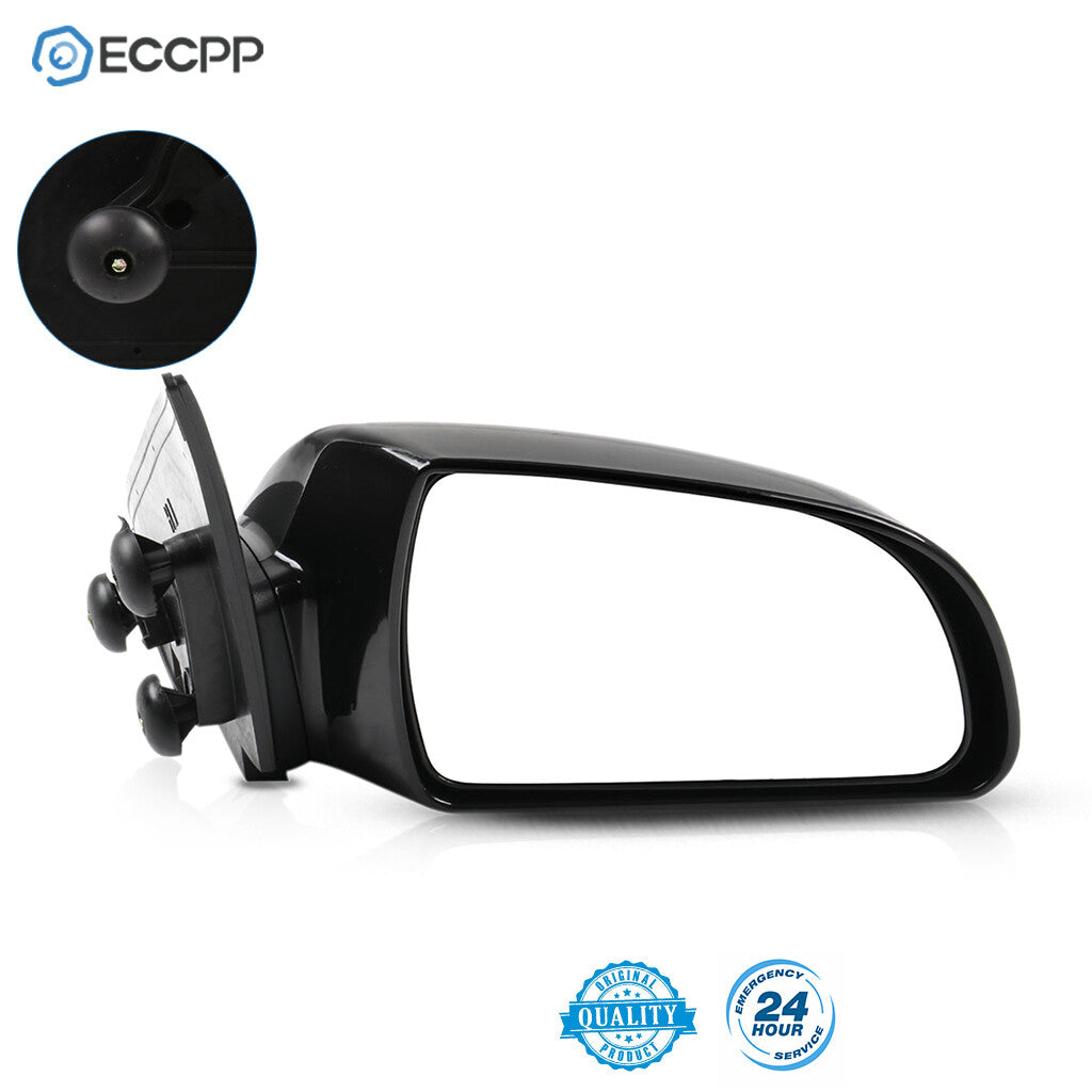 Power Mirror For 2007-2010 Hyundai Sonata Passenger Side Heated Black